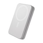 dbramante1928 re-charge - Power bank sem fios - 3-in-1, Qi3 - 8000 mAh - 20 watt (USB-C) - no cabo: USB-C - branco