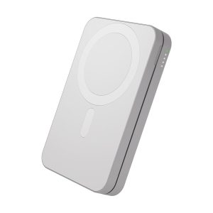 dbramante1928 re-charge - Power bank sem fios - 3-in-1, Qi3 - 8000 mAh - 20 watt (USB-C) - no cabo: USB-C - branco