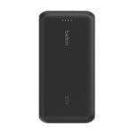 Belkin BoostCharge - Carregador portátil - com cabo integrado - 20000 mAh - 30 watt - PD - 3 conectores de saída (2 x…