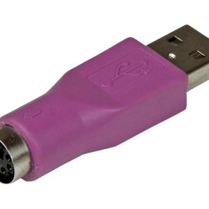 StarTech Replacement PS/2 Keyboard to USB Adapter - F/M - Keyboard adapter - PS/2 (F) to USB (M) - GC46MFKEY -…