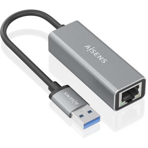 Adaptador USB 3.0 - RJ45 Aisens A106-0897/ 1000Mbps