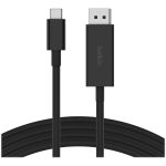 Belkin CONNECT - Cabo adaptador - USB-C (M) para DisplayPort (M) - DisplayPort 1.4 - 2 m - suporte de 4K, suporte de 8K…