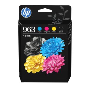 Cartucho de Tinta Original HP nº963 Multipack/ Cian/ Magenta/ Amarillo/ Negro