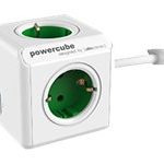 Allocacoc PowerCube extended usb - Unidade de distribuição de potência - AC 250 V - conectores de saída: 6 (USB,…