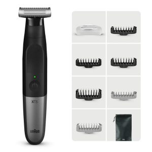 Afeitadora Braun Wet and Dry Serie X XT5200/ con Batería/ 6 Accesorios
