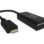 Vision - Adaptador de vídeo - USB-C (M) para DisplayPort (F) - USB 3.1 - 15 cm - suporte 8K60Hz (7680 x 4320) - preto