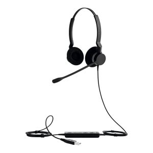 Jabra BIZ 2300 USB MS Duo - Auscultadores - no ouvido - com cabo - USB