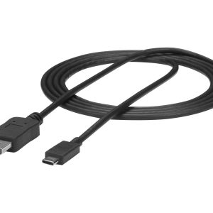 StarTech 6ft/1.8m USB C to DisplayPort 1.2 Cable 4K 60Hz, USB-C to DisplayPort Adapter Cable HBR2, USB Type-C DP Alt…
