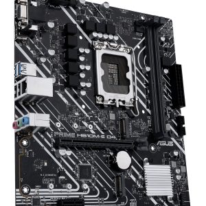 Placa Base Asus Prime H610M-E D4-CSM/ Socket 1700/ DDR4/ PCIe 4.0/ Micro ATX