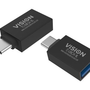 USB C to USB A adaptor -plugs into USB C and has full-sized USB A 3.0 socket - USB C (m) to USB type a (f) - USB 3.2 -…