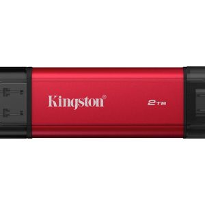 Kingston Dual - SSD - 2 TB - externa (portátil) - USB 3.2 Gen 2