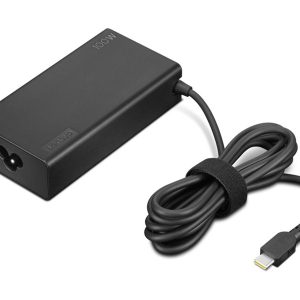 Lenovo - Adaptador de corrente USB-C - AC 100-240 V - 100 watt - preto
