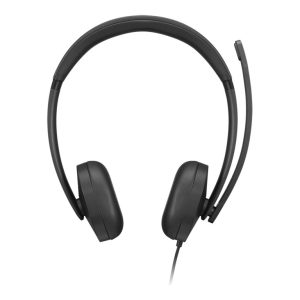 Lenovo 5000 - Auscultadores - no ouvido - com cabo - USB-C - preto - Certificado para Microsoft Teams
