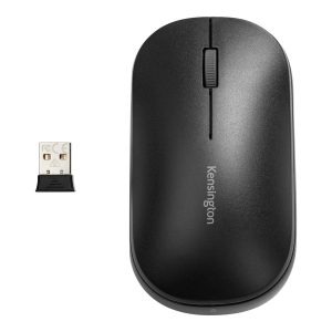 Kensington SureTrack Dual Wireless Mouse - Rato - óptico - 4 botões - sem fios - 2.4 GHz, Bluetooth 5.0 LE, Bluetooth…
