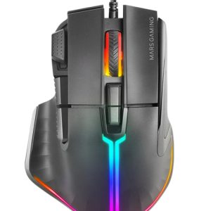 Ratón Gaming Mars Gaming MM-XT/ Hasta 12800 DPI