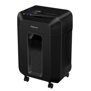 Destructora Fellowes 80M/ Mini Corte de 4 x 12mm/ Negra