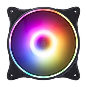 Ventilador Hiditec N18 ARGB/ 12cm/ Negro