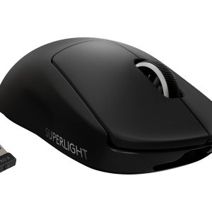 Logitech PRO X SUPERLIGHT Wireless Gaming Mouse - Rato - óptico - 5 botões - sem fios - 2.4 GHz - recetor USB Logitech…
