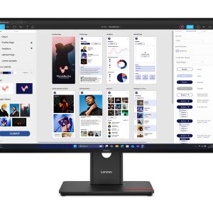 Lenovo ThinkVision T32UD-40 - Monitor LED - 32" (31.5" visível) - 3840 x 2160 4K @ 75 Hz - IPS - 350 cd/m² - 1500:1 - 4…