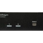 Startech 2-Port DisplayPort KVM Switch - Dual-Monitor - 4K 60 - with Audio & USB Peripheral Support - DP 1.2 - USB Hub…