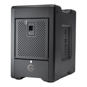 SanDisk Professional G-RAID SHUTTLE 4 - Matriz de disco rígido - 104 TB - 4 baias - HDD 104 TB x 4 - Thunderbolt 3, USB…