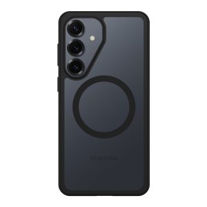 OtterBox React Series - Tampa posterior para telemóvel - cristal negro (transparente/preto)