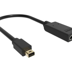Mini DisplayPort to HDMI adaptor - 4k 60 hz - gold connectors - HDMI 2.0 - does not convert HDMI to DP - mDP (m) to…