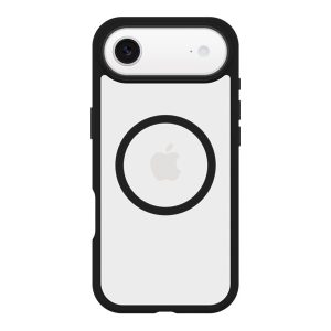 OtterBox React Series - Tampa posterior para telemóvel - compatibilidade MagSafe - plástico - cristal negro…
