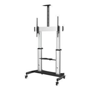 Startech Mobile TV Stand, Heavy Duty TV Cart for 60-100" Display (100kg/220lb), Height Adjustable Rolling Flat Screen…