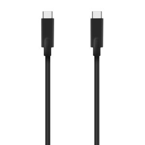 Cable USB 3.2 Tipo-C Aisens A107-0707 5GBPS 3A 60W/ USB Tipo-C Macho - USB Tipo-C Macho/ Hasta 60W/ 5Gbps/ 5m/ Negro