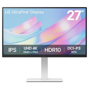 LG UltraFine 27US550-W - Monitor LED - 27" - 3840 x 2160 4K UHD (2160p) @ 60 Hz - IPS - 300 cd/m² - 1000:1 - HDR10 - 5…