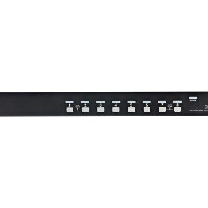 Startech 8 Port 1U Rackmount USB KVM Switch Kit with OSD and Cables - Rack mount KVM - VGA KVM Switch - 8 Port KVM…