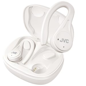 Auriculares Bluetooth JVC HA-EC25T con estuche de carga/ Autonomía 7.5h/ Blancos