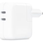 Apple - Adaptador de alimentação - 35 watt - 2 conectores de saída (USB-C)