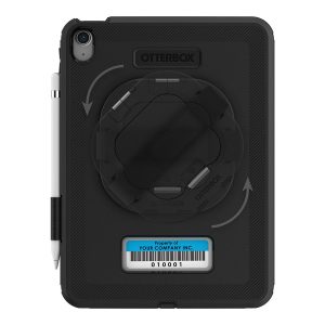 OtterBox Defender Series - Tampa posterior para tablet - resistente - com suporte e correia de pulso - preto - para Apple 10.9-inch iPad (10ª geração)