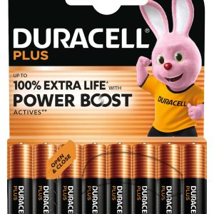Pack de 8 Pilas AAA Duracell Plus Power Boost DPBLR3B8/ 1.5V/ Alcalinas