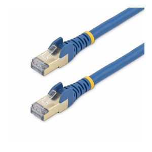 Startech 7.5m CAT6A Ethernet Cable, 10 Gigabit Shielded Snagless RJ45 100W PoE Patch Cord, CAT 6A 10GbE STP Network…
