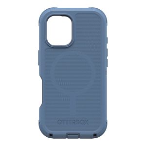 OtterBox Defender Series - Tampa posterior para telemóvel - compatibilidade MagSafe - silicone - calças de ganga azul…