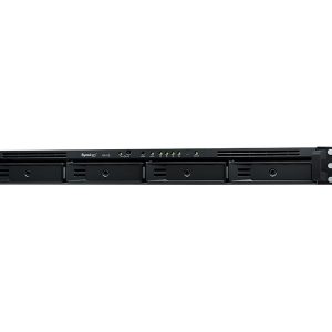 Synology RX418 Expansion Unit - Gabinete de armazenamento - 4 baias (SATA-600) - montável em bastidor - 1U