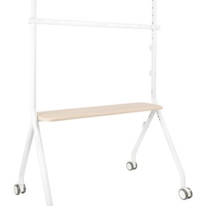 Soporte de Suelo con Ruedas TooQ iLOVE FS20207M-W para TV de 49-80"/ hasta 50kg