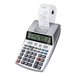 Canon P23-DTSC II - Calculadora de impressão - LCD - 12 dígitos - bateria - prata metálico