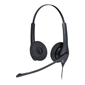 Jabra BIZ 1500 Duo - Auscultadores - no ouvido - com cabo - Quick Disconnect