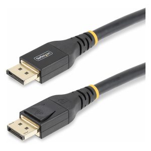 StarTech 33ft (10m) VESA-Certified Active DisplayPort 1.4 Cable, DP8K w/HBR3/HDR10/MST/DSC 1.2/HDCP 2.2, 8K 60Hz, 4K…