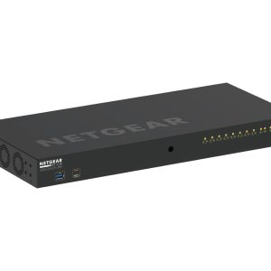 NETGEAR AV Line M4250-10G2XF-PoE+ - Interruptor - L3 - Administrado - 10 x 10/100/1000 (8 PoE+) + 2 x 10 Gigabit SFP+ -…