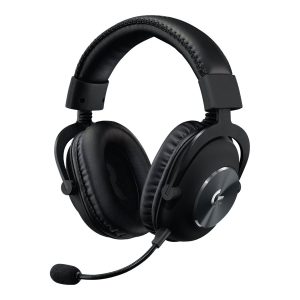 Logitech G Pro X - Auscultadores - tamanho completo - com cabo - macaco de 3,5 mm - isolamento de ruído