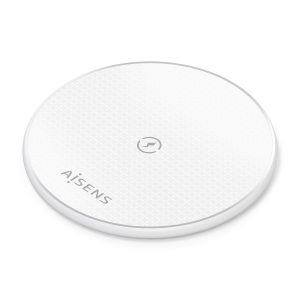 Base de carga Inalámbrica Aisens ASCH-15W1WC057-W/ 15W/ Blanco