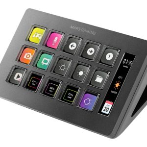 Stream Deck Slim Mars Gaming MSD-ONE/ 15 Teclas LCD/ Negro