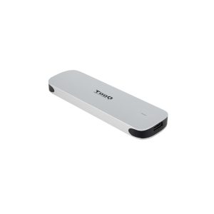 Caja Externa para Disco SSD M.2 TooQ TQE-2202S/ USB 3.1 Gen1/ Sin tornillos