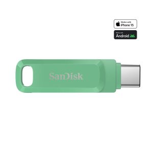 SanDisk Ultra Dual Drive Go - Drive flash USB - 1 TB - USB 3.1 Gen 1 / USB-C - verde absinto