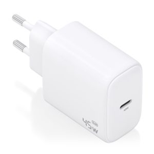 Cargador de Pared GaN Aisens A110-0969/ 1xUSB Tipo-C/ 45W/ Blanco